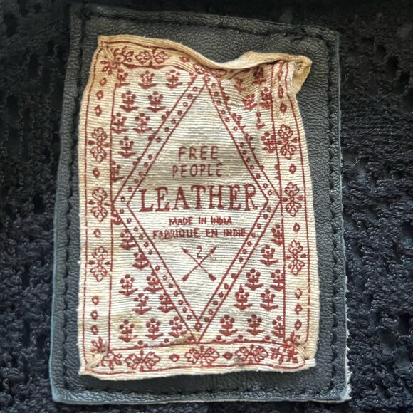 Free People Leather Jacket - Picture 4 of 7